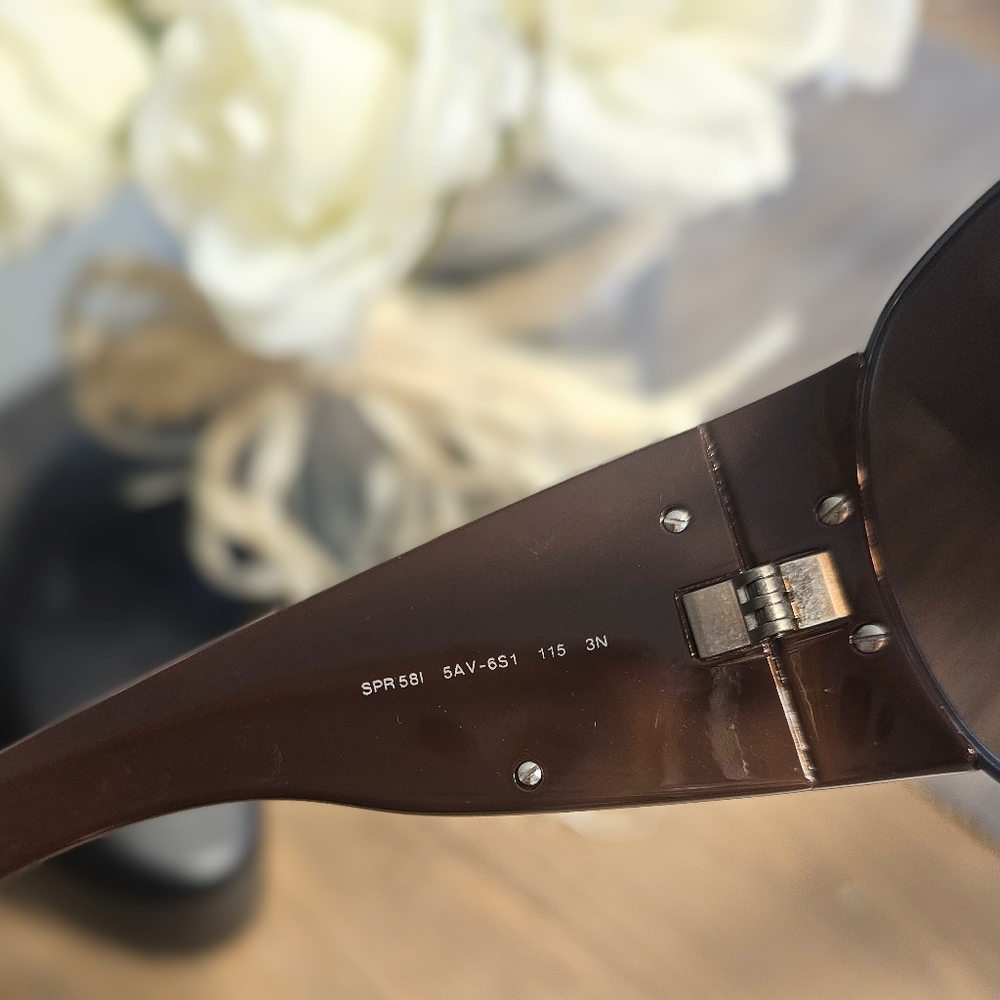Prada Sheild / Mask Sunglasses ( Vintage ) SPR 581 - Picture 9 of 10